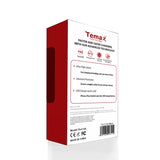 Temax 1 Port QC3.0 Car Charger 18W with Type C cable - Black, 18 Month Warranty