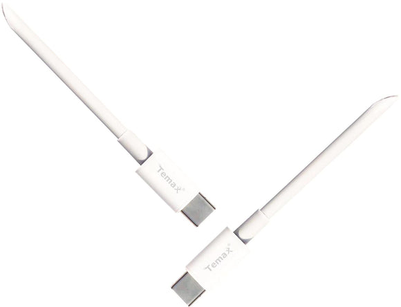 USB-TYPE-C to TYPE-C 1m white cable