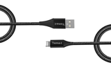 2m Nylon Black USB to MFi Lightning cable