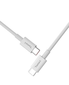 USB-C to USB-C ( TPU ) Length 1M - white