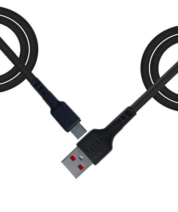 USB to Micro black 2m cable
