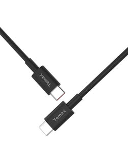 USB-C to USB-C ( TPU ) Length 1M - Black
